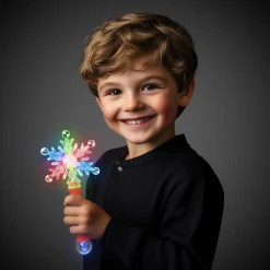 Hot Windy City Novelties LED Snowflake Disco Ball 10