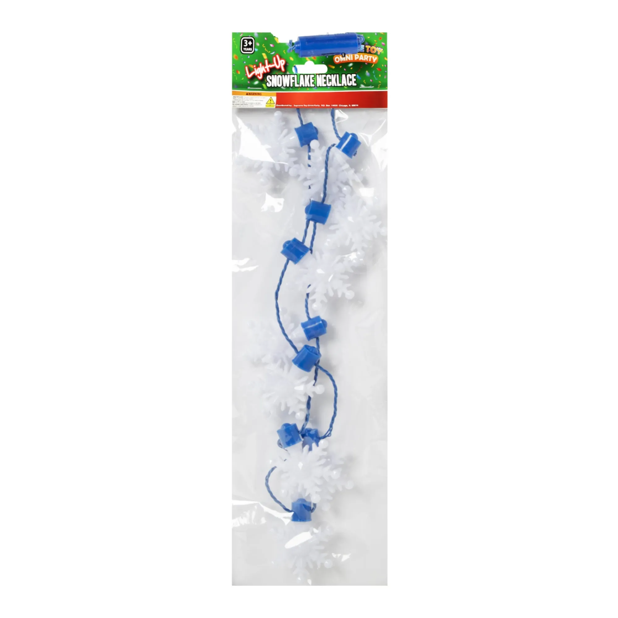 New Windy City Novelties LED Snowflake Necklace
