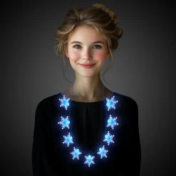 New Windy City Novelties LED Snowflake Necklace