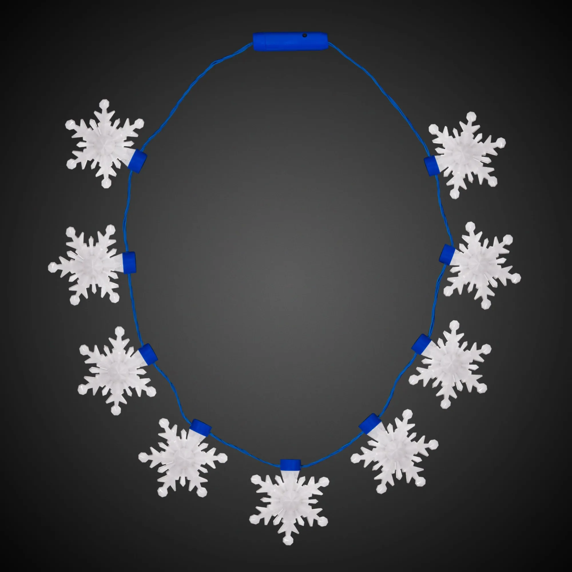 Online Windy City Novelties LED Snowflake Necklaces Retail Display