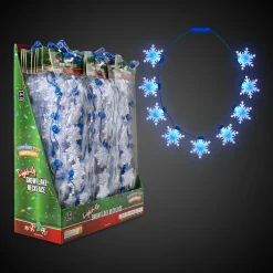 Online Windy City Novelties LED Snowflake Necklaces Retail Display
