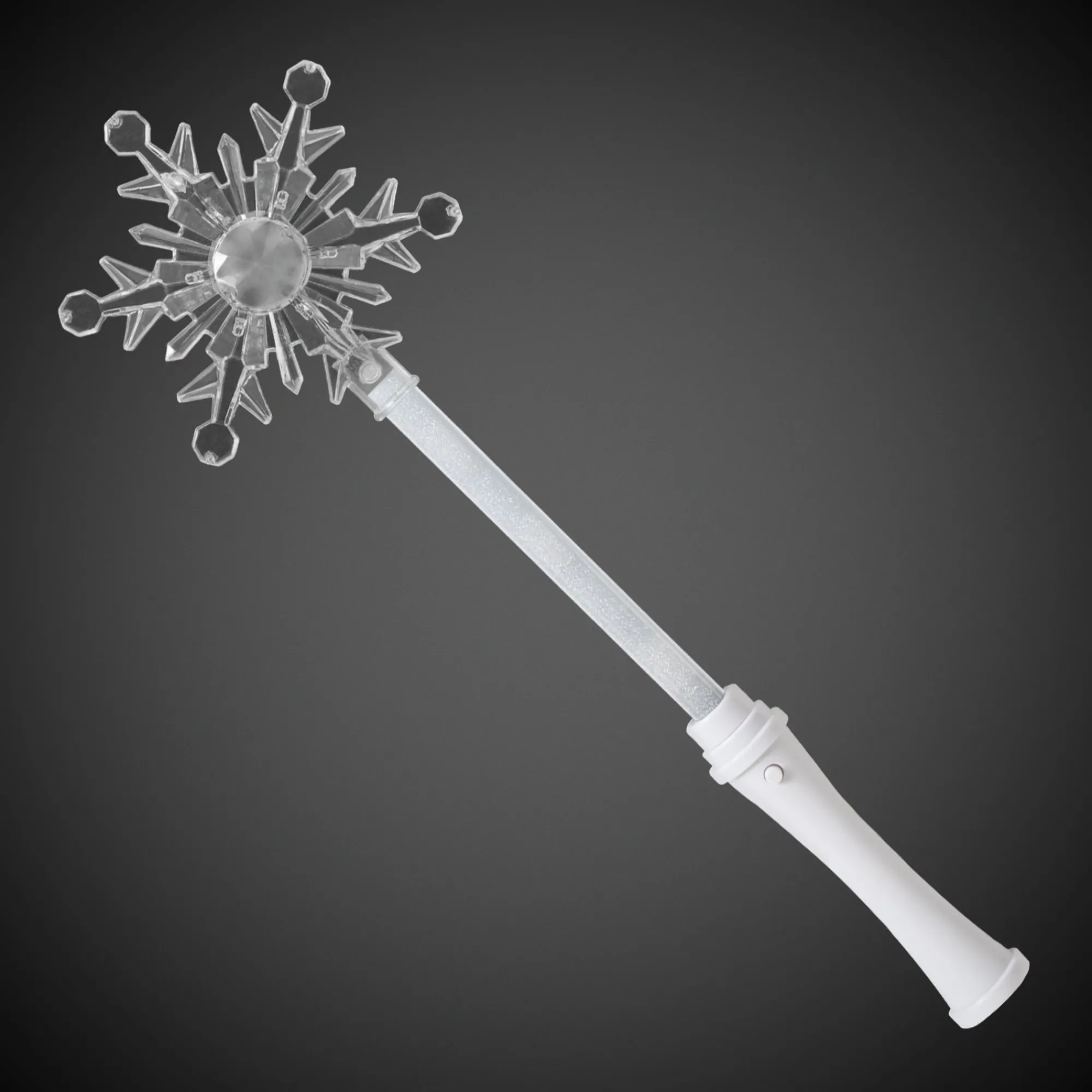 Hot Windy City Novelties LED Snowflake Wands Retail Display