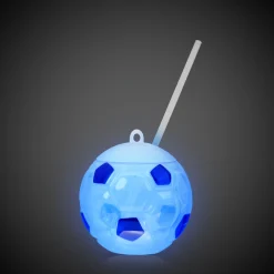Discount Windy City Novelties LED Soccer Ball Cup with Straw