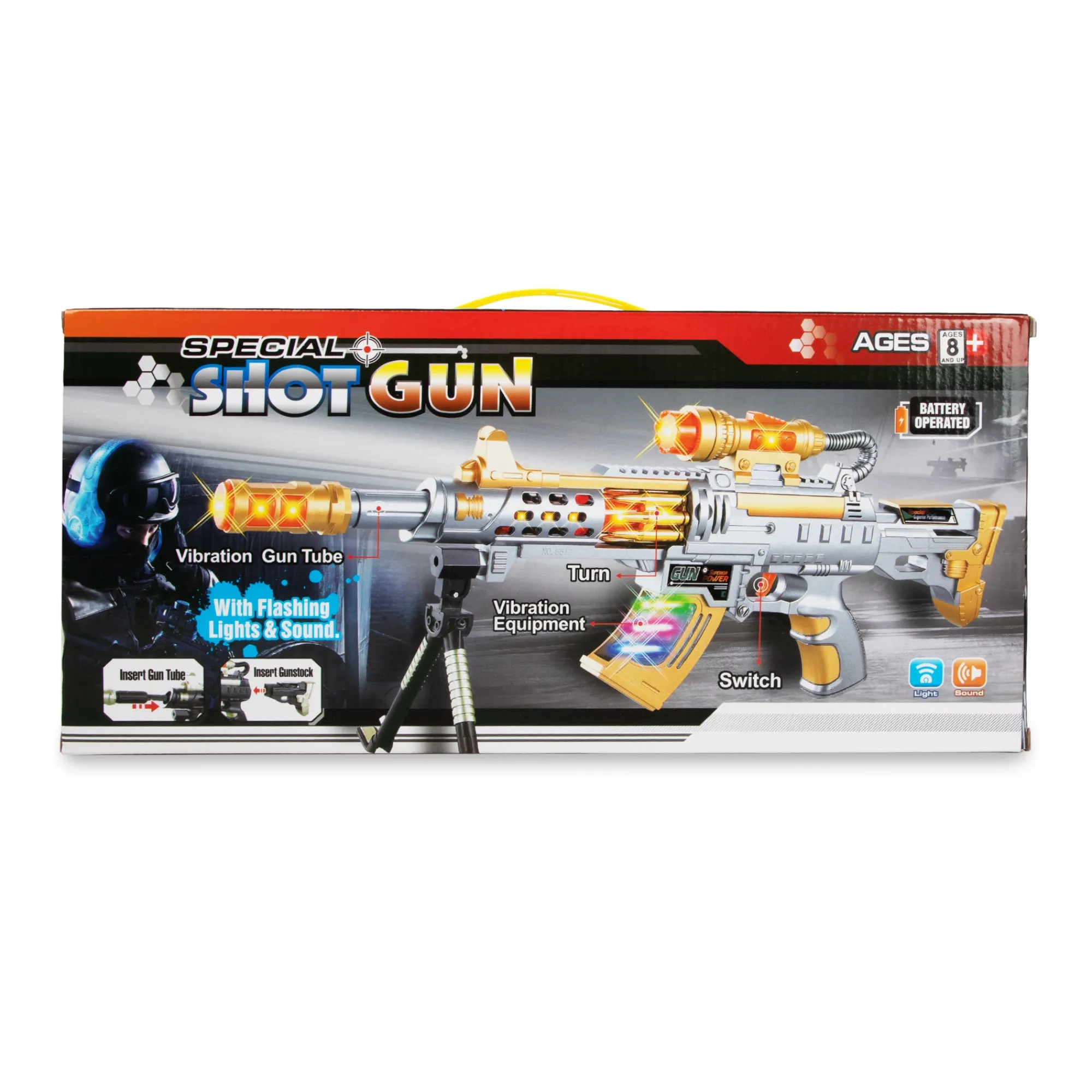 New Windy City Novelties LED Special Ops Rifle