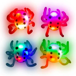 New Windy City Novelties LED Spider Jelly Rings