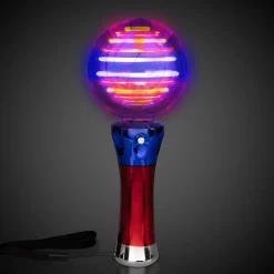 New Windy City Novelties LED Spinner Ball Wand