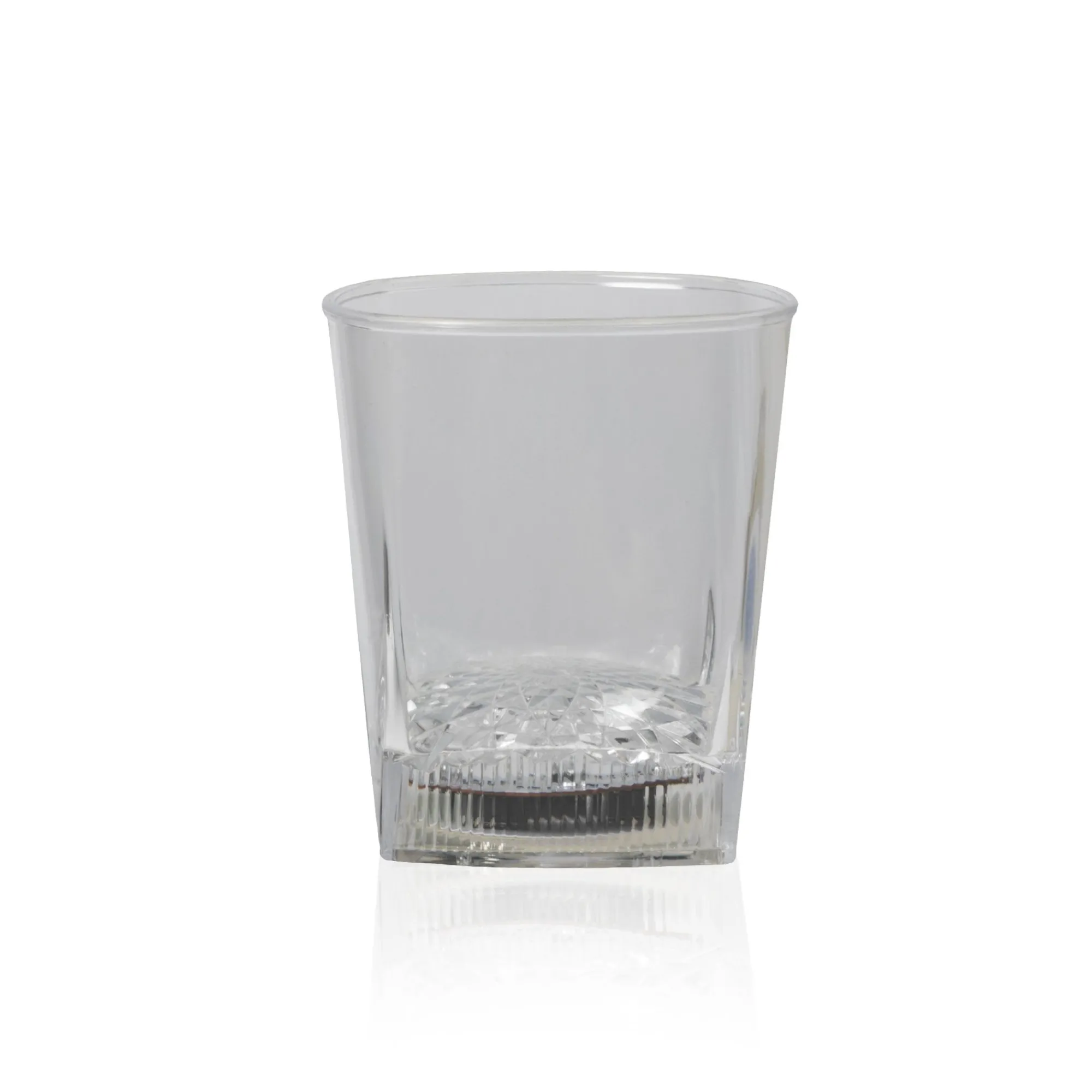 Best Windy City Novelties LED Square Bottom 10 oz. Rocks Glass