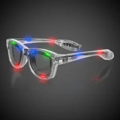 Hot Windy City Novelties LED Square Frame Sunglasses