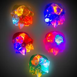 Discount Windy City Novelties LED Star Spike Jelly Rings