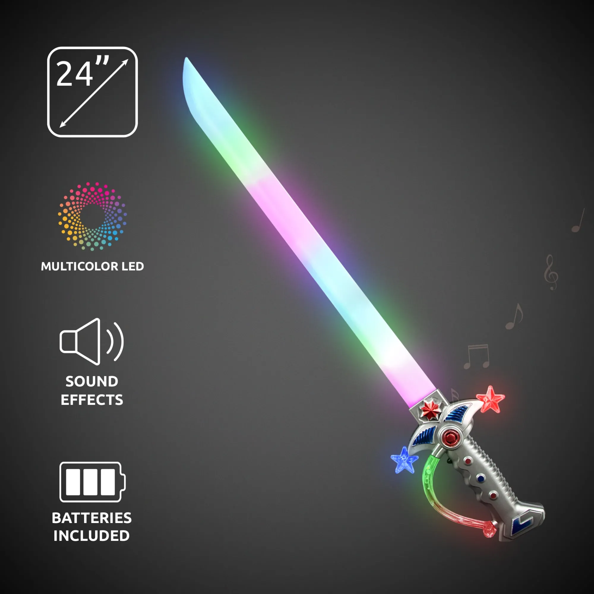 Discount Windy City Novelties LED Star Sword
