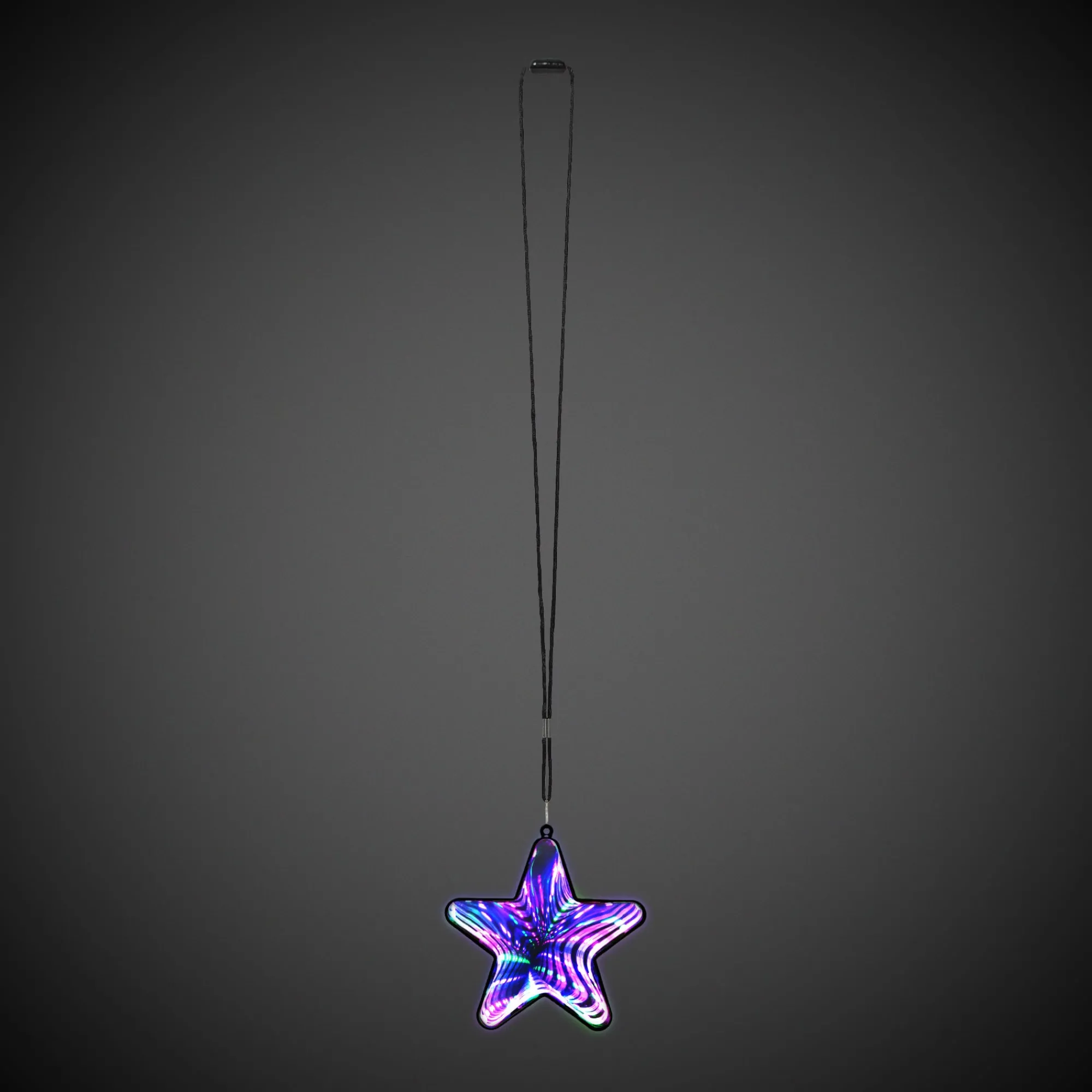 Windy City Novelties LED Star Time Tunnel Necklace