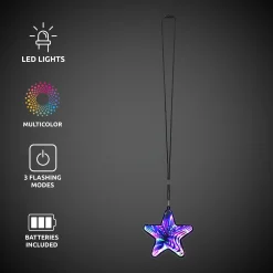 Windy City Novelties LED Star Time Tunnel Necklace