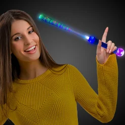 Discount Windy City Novelties LED Strobing Fiber Optic Wand