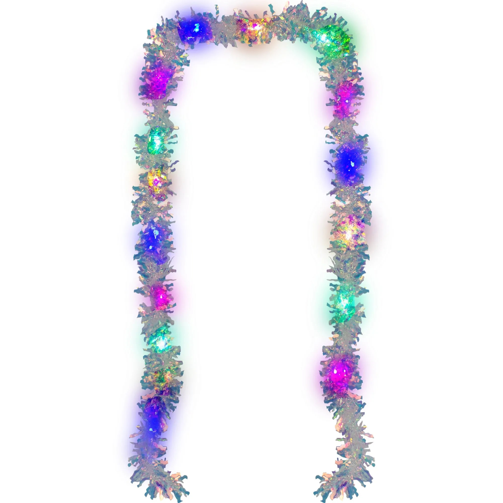 Clearance Windy City Novelties LED Tinsel Scarf