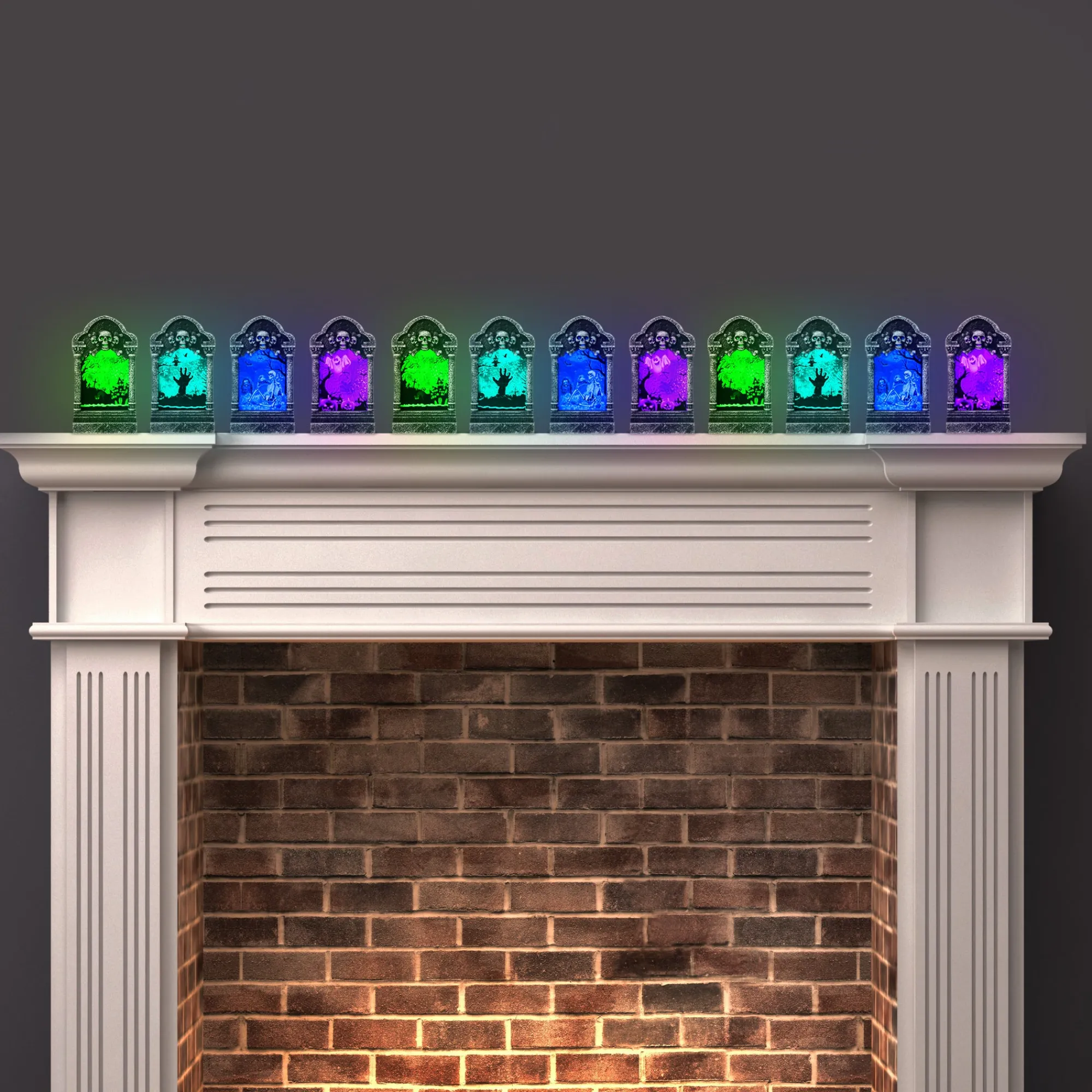 Hot Windy City Novelties LED 5" Tombstones Retail Counter Display