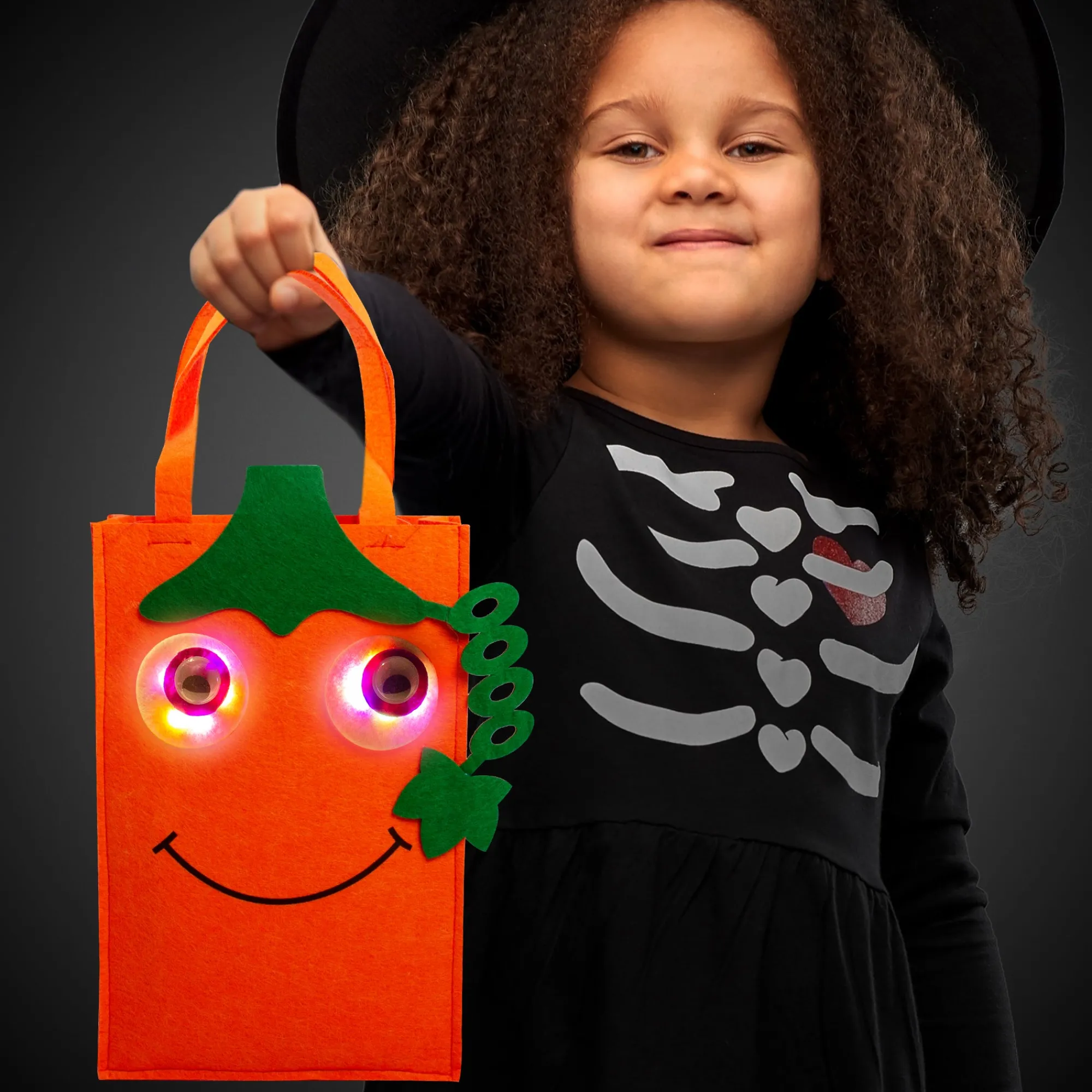 Online Windy City Novelties LED Trick or Treat Pumpkin Bag