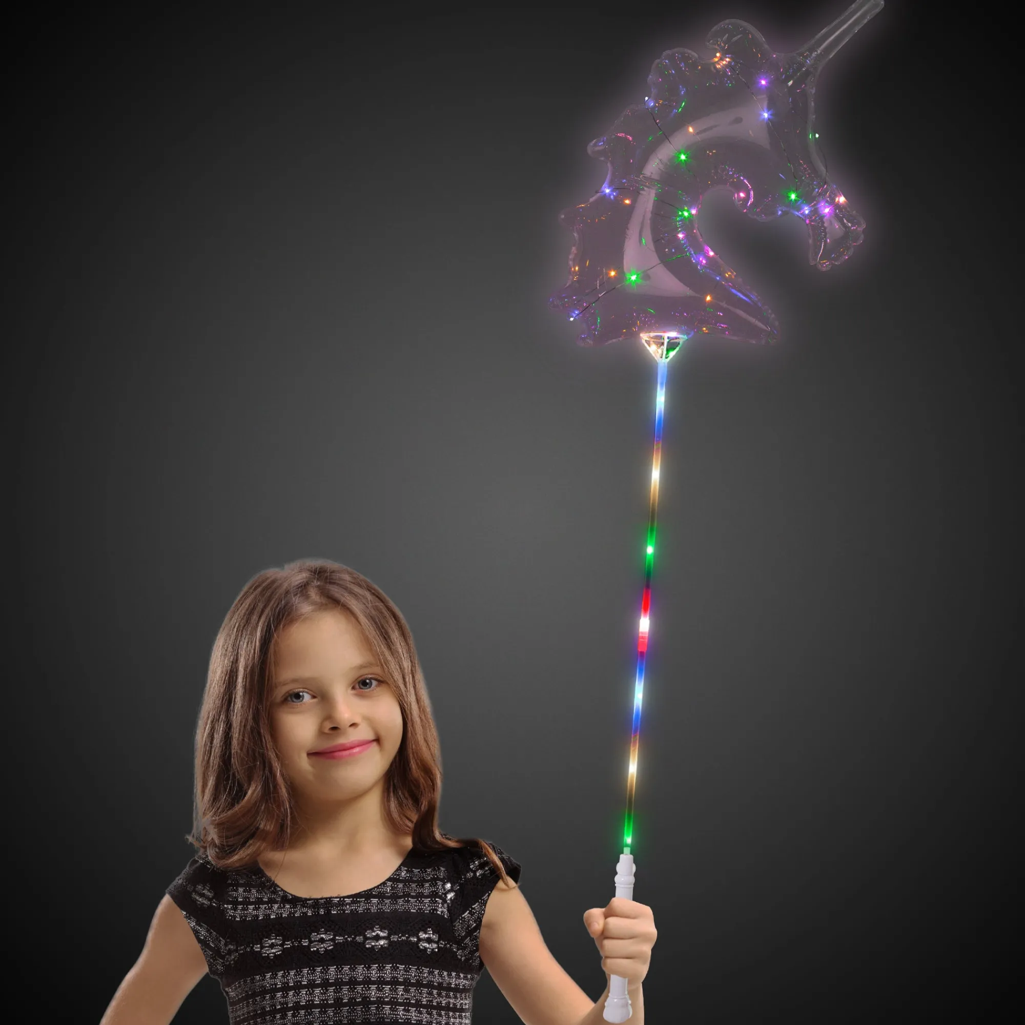 New Windy City Novelties LED Unicorn Balloon