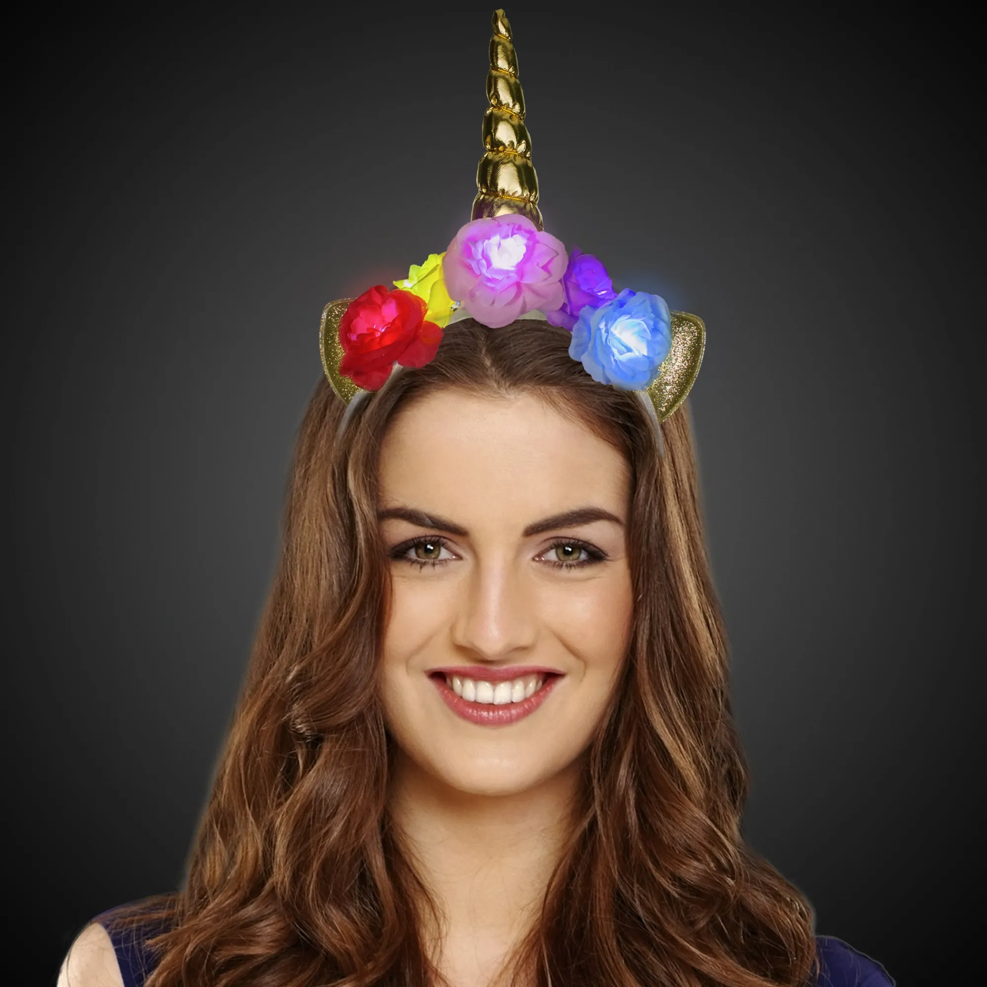 New Windy City Novelties LED Unicorn Headband