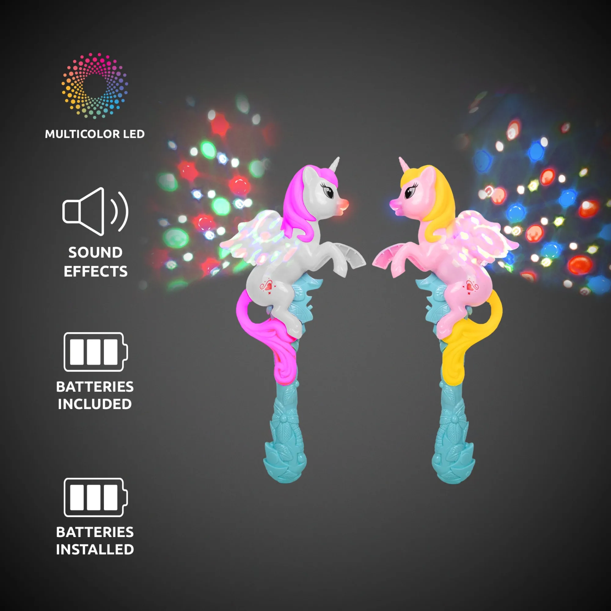 Outlet Windy City Novelties LED Unicorn Wand with Sound