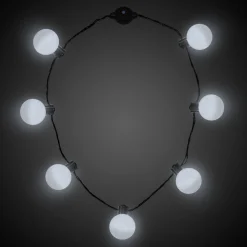 Outlet Windy City Novelties LED Ball Necklace White