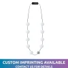 Sale Windy City Novelties LED White Button Necklace