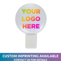 Discount Windy City Novelties LED White Clip-On Circle
