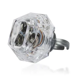 Clearance Windy City Novelties LED Diamond Ring White