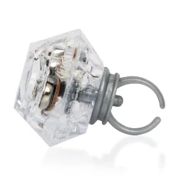 Clearance Windy City Novelties LED Diamond Ring White