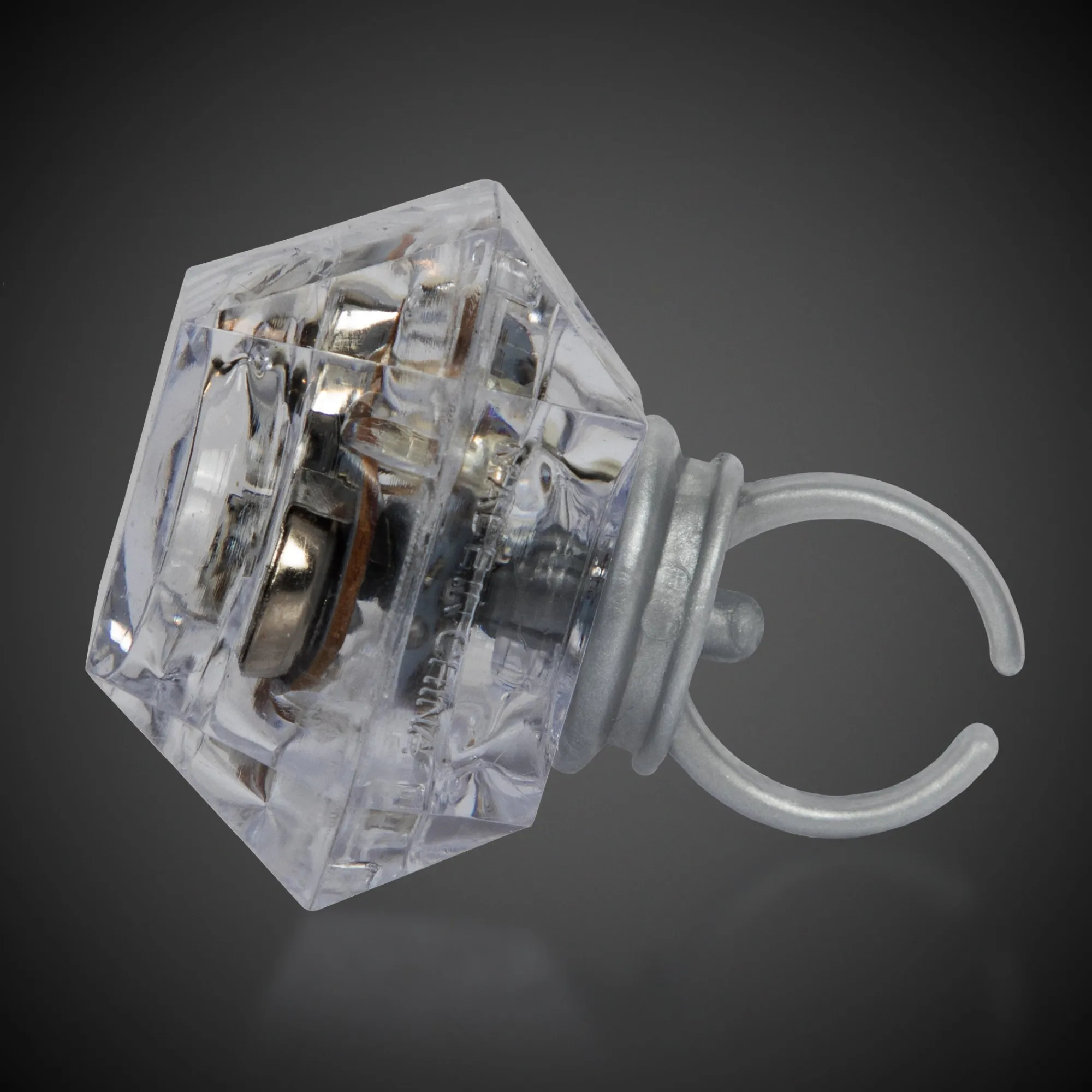 Clearance Windy City Novelties LED Diamond Ring White