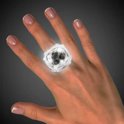 Clearance Windy City Novelties LED Diamond Ring White