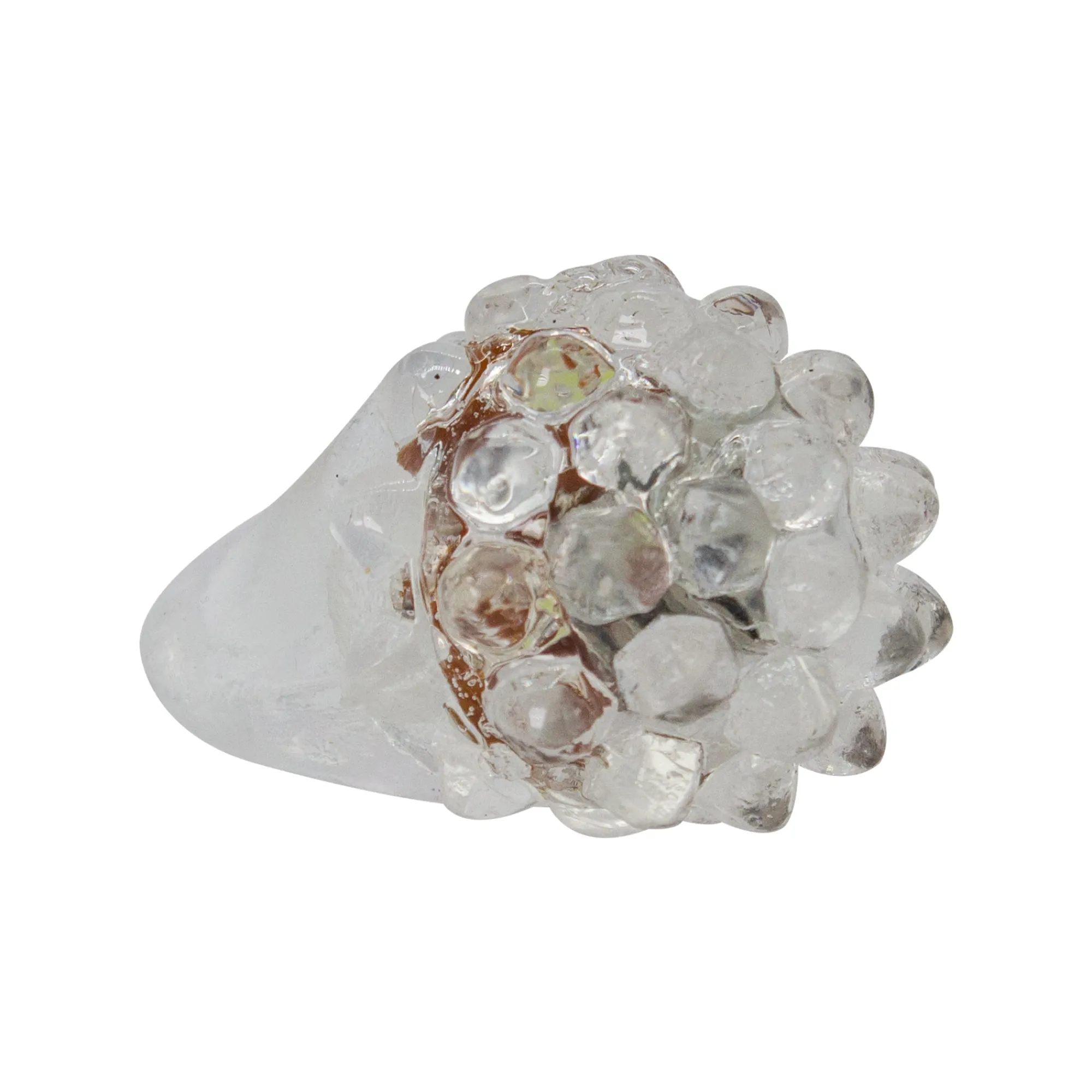 Outlet Windy City Novelties LED Jelly Bumpy Rings White