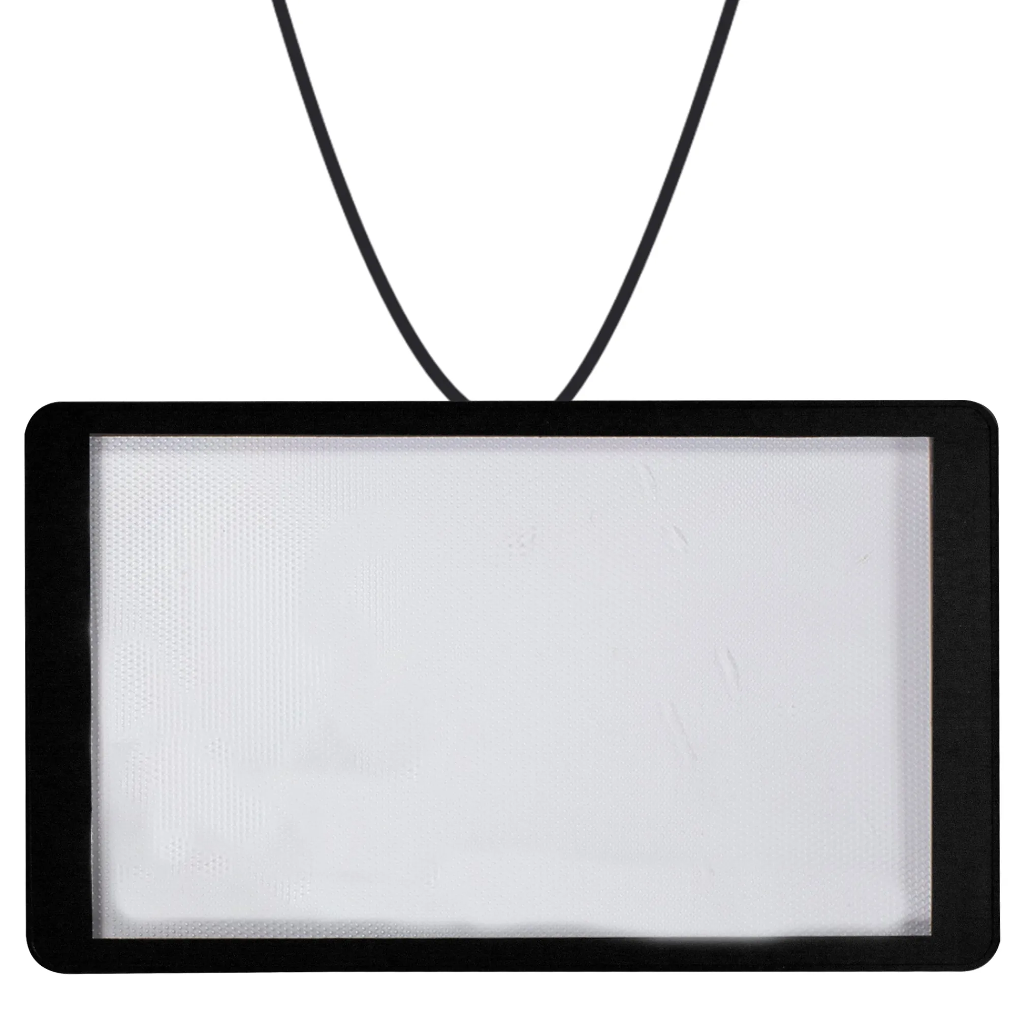 Clearance Windy City Novelties LED White Rectangle Backlit Badge