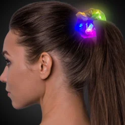 Hot Windy City Novelties LED White Scrunchie