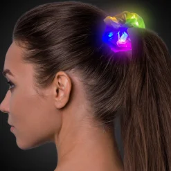 Hot Windy City Novelties LED White Scrunchie