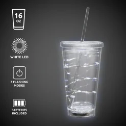 Online Windy City Novelties LED String Light Cup White