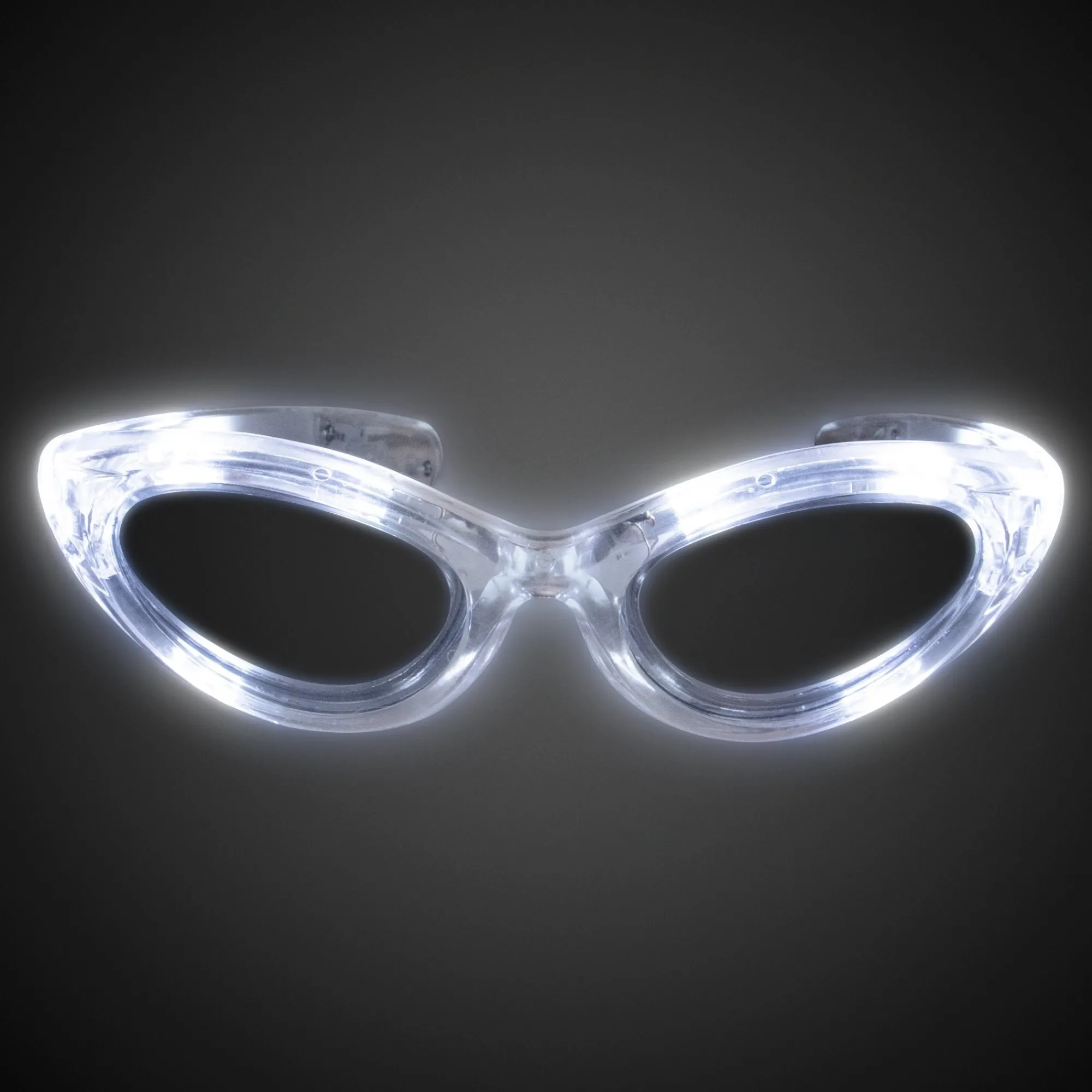 Discount Windy City Novelties LED Sunglasses White