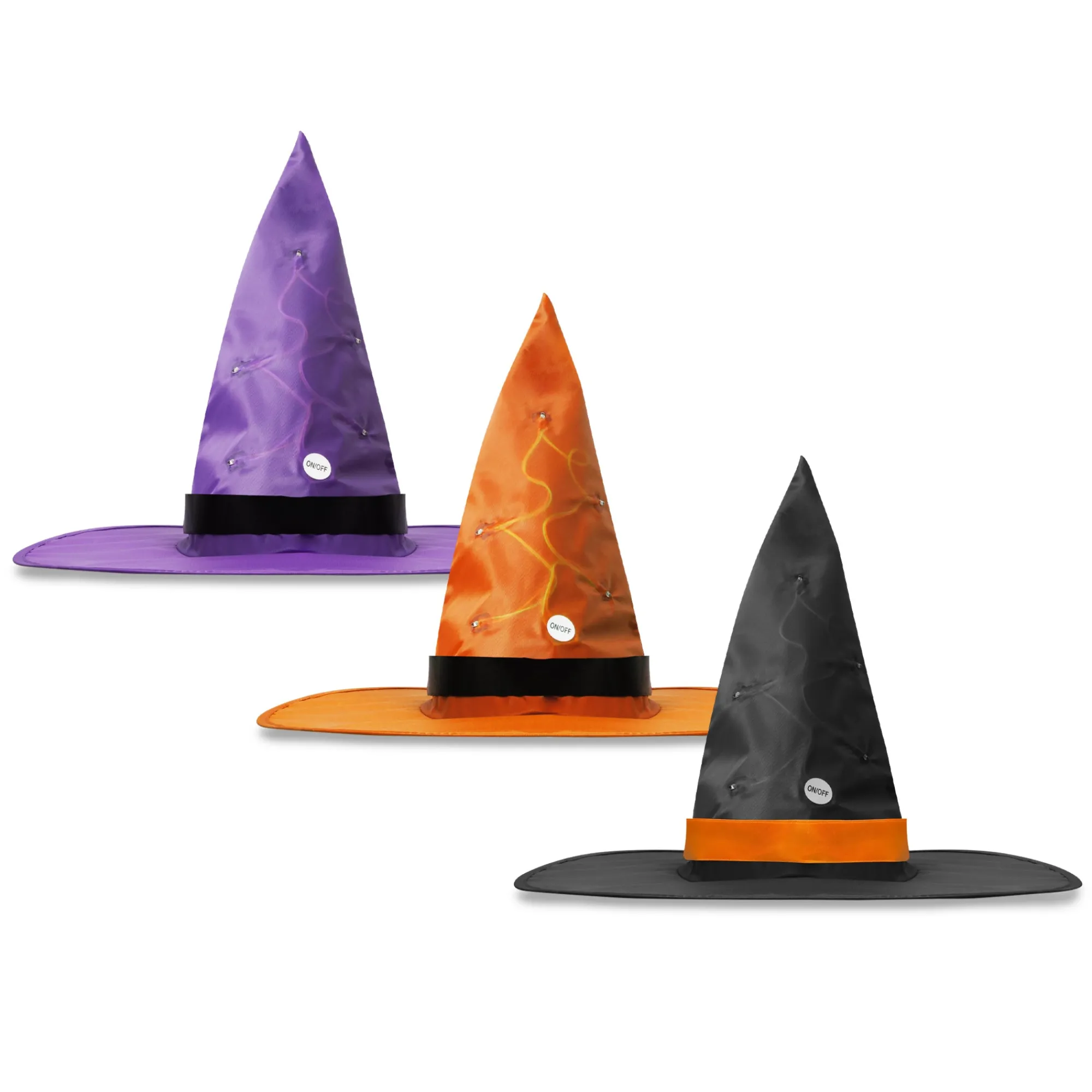 Discount Windy City Novelties LED Witch Hats Retail Counter Display