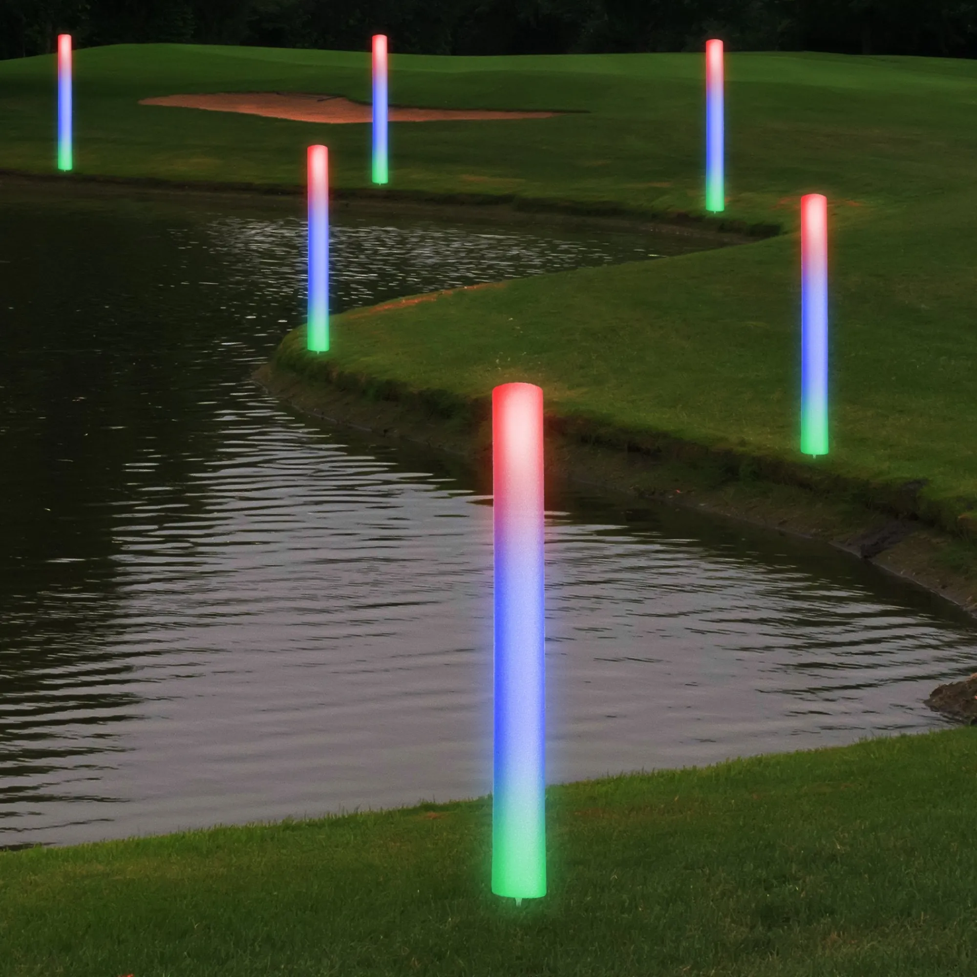 Best Windy City Novelties LED XL -Color Foam Yardage Marker Multi