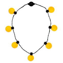 Windy City Novelties LED Ball Necklace Yellow