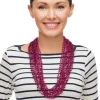 New Windy City Novelties Light Pink 7mm Bead 33" Necklaces