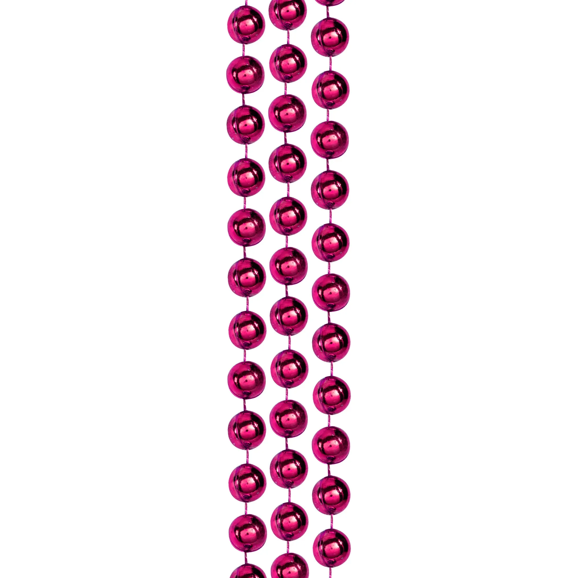 New Windy City Novelties Light Pink 7mm Bead 33" Necklaces