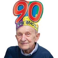 Hot Windy City Novelties Look Who's 90 Crown
