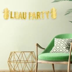 New Windy City Novelties Luau Gold Foil Streamer