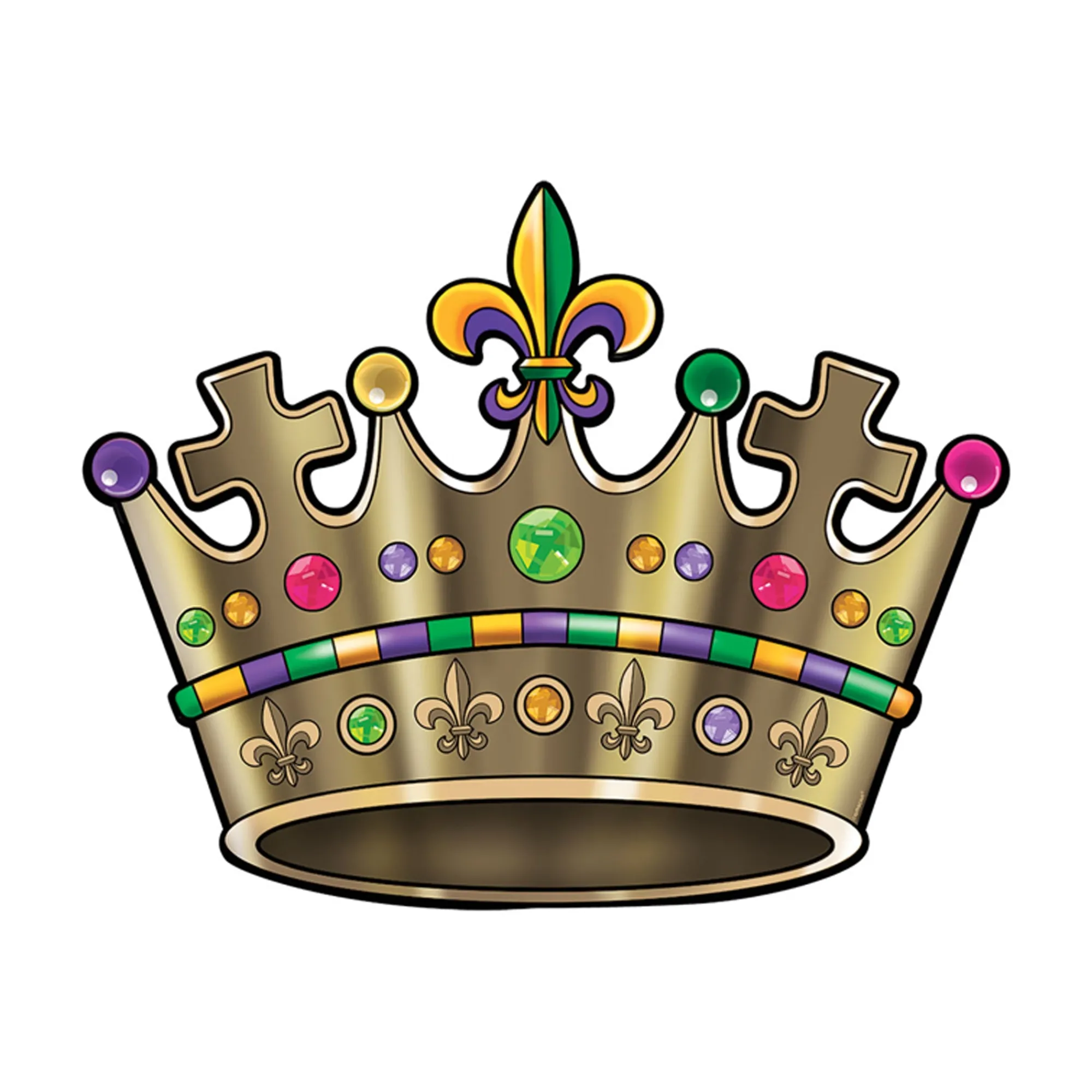 Sale Windy City Novelties Mardi Gras Jumbo Cutouts