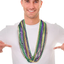 Online Windy City Novelties Mardi Gras 7mm Bead 33" Necklaces