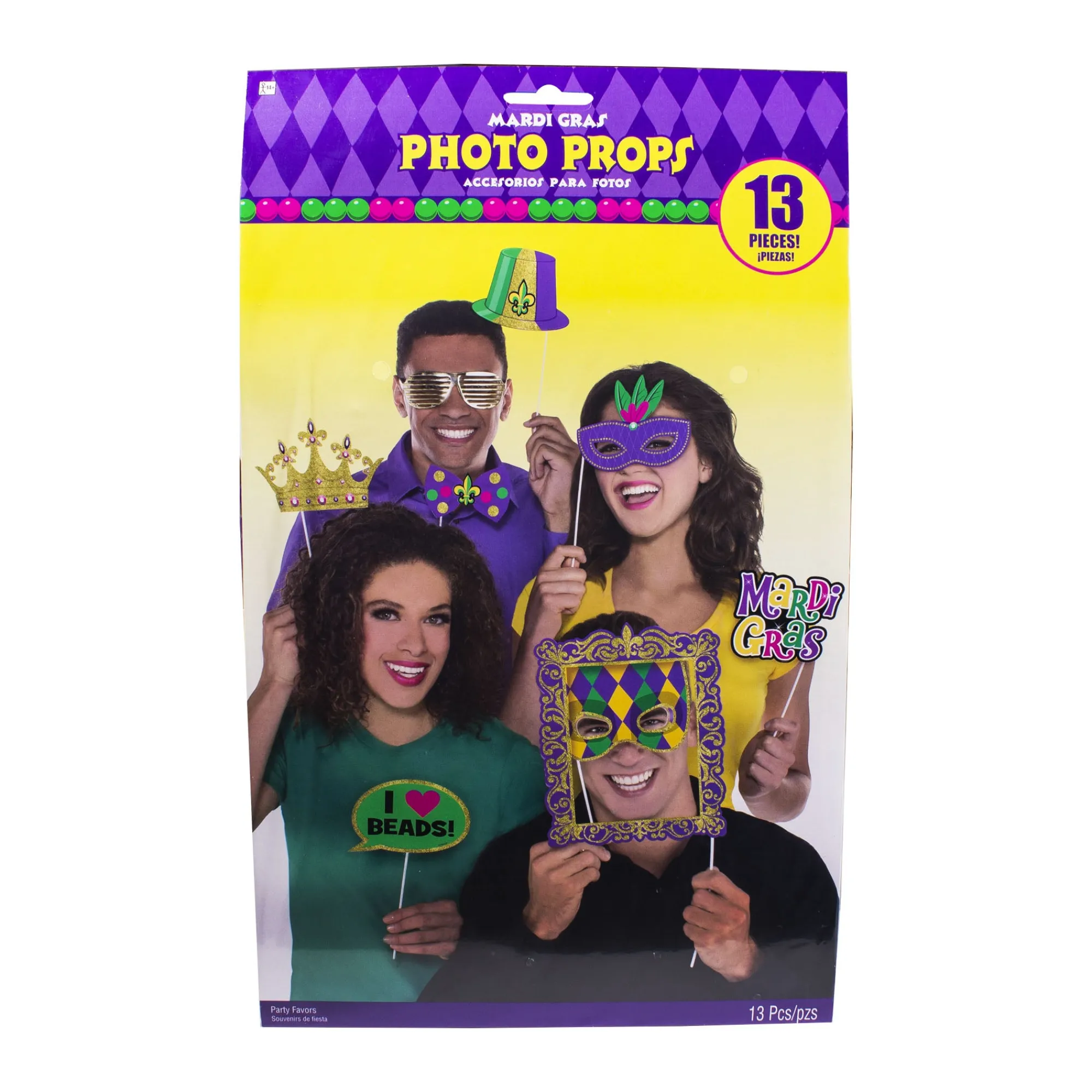 Clearance Windy City Novelties Mardi Gras Photo Booth Prop Kit