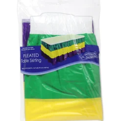 Sale Windy City Novelties Mardi Gras Table Skirt