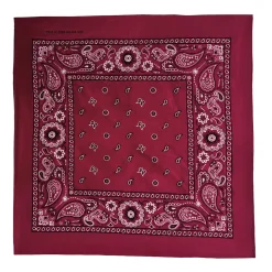 Discount Windy City Novelties Cotton Bandanas Maroon