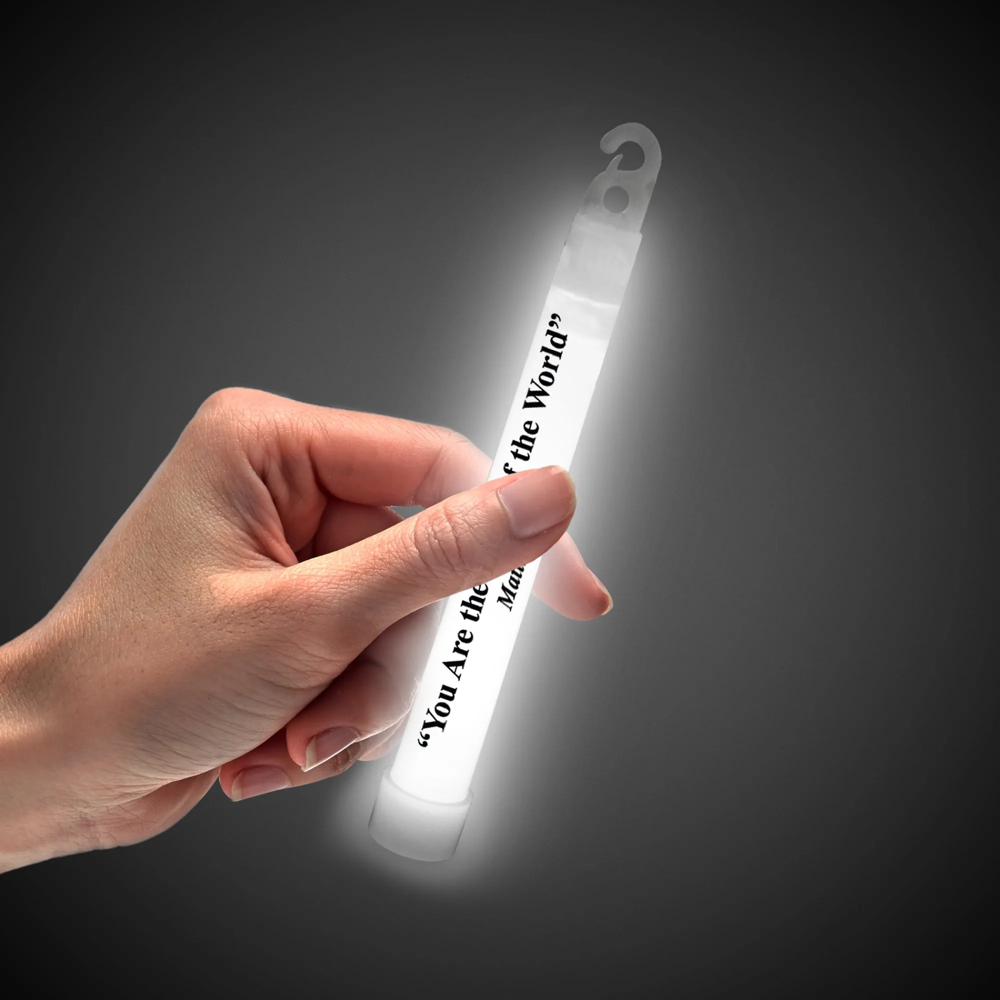 New Windy City Novelties Matthew 5:14 6" Glow Sticks White