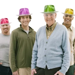 Outlet Windy City Novelties Metallic Fedora Hats
